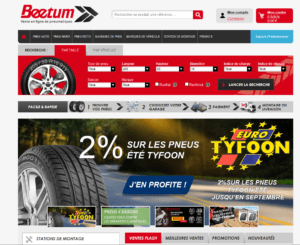 Beetum.com, le spécialiste dans la vente de pneus